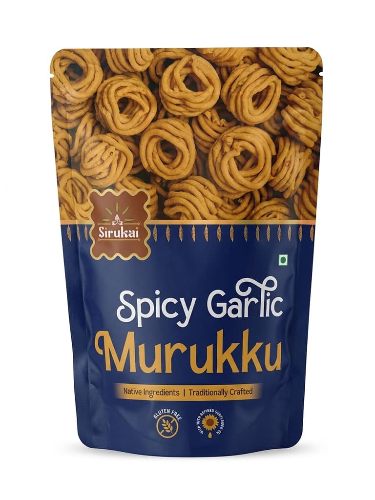 Spicy Garlic Murukku pack