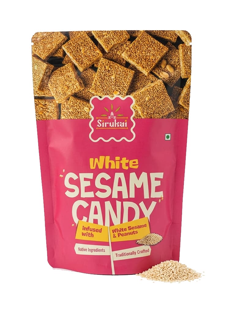 White Sesame Candy pack